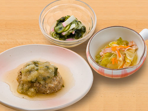 おろしハンバーグセット