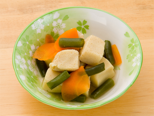 お気軽オーダー 高野豆腐の煮物