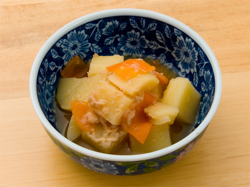 お気軽オーダー ツナじゃが煮